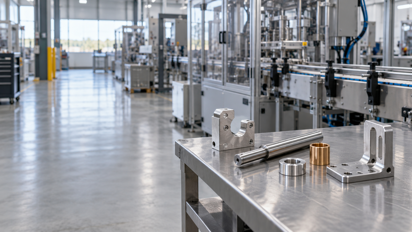 Packaging machinery and precision replacement components
